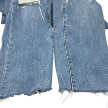 Load image into Gallery viewer, True Religion Starr Mid Rise Cropped Straight Distressed Jeans Women Size 29