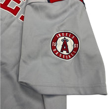 Load image into Gallery viewer, Los Angeles Angels Majestic Stitched MLB Jersey Gray Mens M