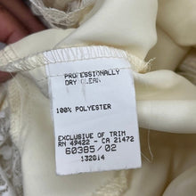 Load image into Gallery viewer, Vintage Jessica McClintock Gunne Sax Ivory Lace Dress XS 7/8 USA