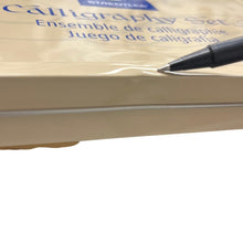 Load image into Gallery viewer, Staedtler Calligraphy Set Tin Case Pens Nibs Ink Cartridges Manual