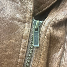 Load image into Gallery viewer, Wilsons Adventure Bound Womens Brown Leather Jacket Small Vintage