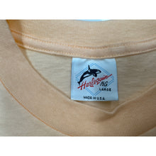 Load image into Gallery viewer, Vintage Harlequin Butterfly Graphic T-Shirt Salmon Large Single Stitch USA