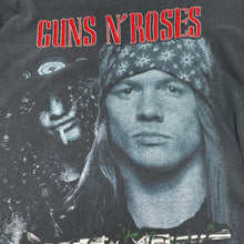 Load image into Gallery viewer, Vintage Guns N Roses Axl Rose Embroidered Double Sided Band Tee Shirt XL
