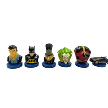 Load image into Gallery viewer, Batman Toonami Mini Bust Figure Lot Bane Joker Penguin Batmobile Bruce Wayne