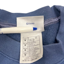 Load image into Gallery viewer, Disney Mickey Minnie Embroidered Sweatshirt Blue Medium Parks Pullover