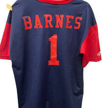Load image into Gallery viewer, Cleveland Indians Barnes #1 Majestic Jersey Men’s XL Blue Red MLB Baseball