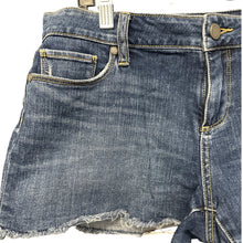 Load image into Gallery viewer, PAIGE Bobby Denim Cutoff Shorts Womens 29 Blue Stretch Raw Hem Jean Shorts