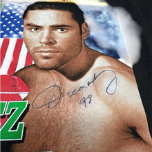 Load image into Gallery viewer, Ultimate Glory Chavez vs Oscar De La Hoya 1996 Signed Large Shirt