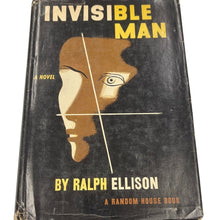 Load image into Gallery viewer, Invisible Man Ralph Ellison Vintage HC Random House DJ ISBN 039443076X