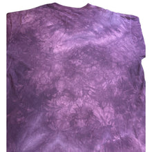 Load image into Gallery viewer, The Mountain Wolf Moon Purple Tie Dye T Shirt 3XL Made USA