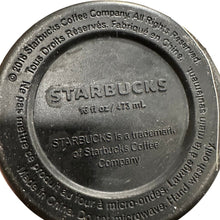 Load image into Gallery viewer, Starbucks 2018 Black Matte 16 oz Insulated Travel Mug Tumbler Handle Grip