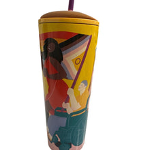Load image into Gallery viewer, Sofie Birkin x Starbucks Pride 2024 24oz Cold Cup Tumbler NWT Rare LGBTQ Artist