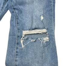 Load image into Gallery viewer, True Religion Starr Mid Rise Cropped Straight Distressed Jeans Women Size 29