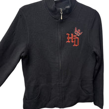 Load image into Gallery viewer, Harley Davidson Cycle Queen Black Wool Sweater BIker Medium