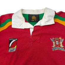 Load image into Gallery viewer, Vintage Portugal Rugby Jersey 2007 Lucy XL Red Cotton Embroidered Crest