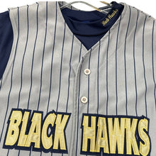Load image into Gallery viewer, Vintage Black Hawks Baseball Jersey Set Teamwork Mizuno Medium USA 2 Piece