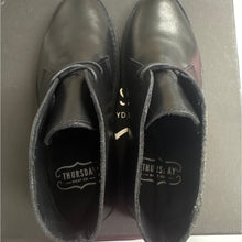 Load image into Gallery viewer, Thursday Boot Co. Scout Chukka Boots Black Leather Men’s 6