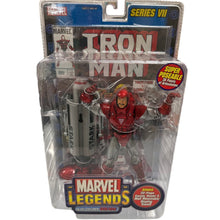 Load image into Gallery viewer, Toy Biz Marvel Legends Series VII Silver Centurion Iron Man Sealed 2004