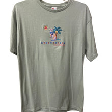 Load image into Gallery viewer, AristoKatz Palm Springs Cat Embroidered Tee Medium NWT Vintage