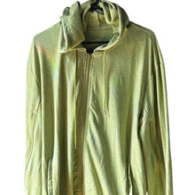 Load image into Gallery viewer, Men's XXL Adaptive Dialysis Hoodie Arm Access Zip Chemo PICC IV Army Green