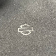 Load image into Gallery viewer, Harley Davidson Fleece Quarter Zip Pullover Black Large Embroidered Logo