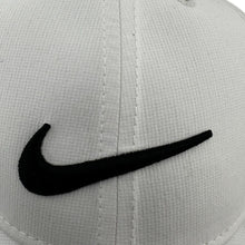 Load image into Gallery viewer, Nike Legacy91 Dri-FIT Youth Hat White Black Swoosh 942207-100 NWT