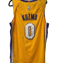 Load image into Gallery viewer, Nike NBA Lakers Kyle Kuzma #0 Swingman Jersey Size 50 XL Length +4 Wish Patch