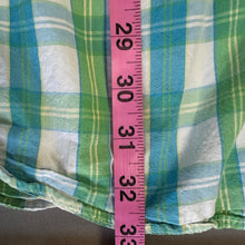 Load image into Gallery viewer, Columbia PFG Super Bonehead Men’s 2XT Plaid Vented Fishing Shirt Green Blue