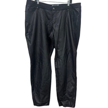 Load image into Gallery viewer, Tripp NYC Faux Leather Pants Plus Size 24 Skull Black