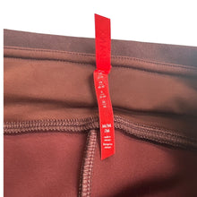 Load image into Gallery viewer, Spanx Faux Suede Leggings Women’s Medium Merlot/Burgundy NWT