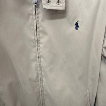 Load image into Gallery viewer, Vintage Harrington Jacket by Polo Ralph Lauren Tan Zip Large