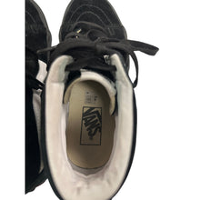 Load image into Gallery viewer, Vans Sk8-Hi Black Suede High Top Sneakers Women 7.5 Youth 6 Unisex Skate