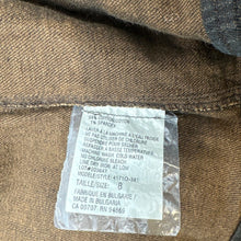 Load image into Gallery viewer, Tribal Denim Stretch Jacket Size 8 Rhinestone Accent Buttons