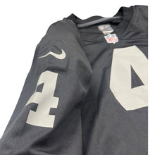 Load image into Gallery viewer, Nike Raiders Derek Carr #4 Jersey Black NFL Size Large
