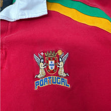 Load image into Gallery viewer, Vintage Portugal Rugby Jersey 2007 Lucy XL Red Cotton Embroidered Crest