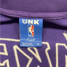 Load image into Gallery viewer, Los Angeles Lakers UNK Blue Label Track Jacket Purple Gold Medium