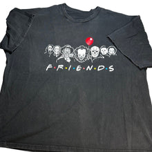 Load image into Gallery viewer, Horror Friends T Shirt Ghostface Freddy Jason Pennywise Myers Chucky Jigsaw