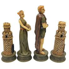 Load image into Gallery viewer, Vintage 2001 The Chessmen Roman Empire Chess Pieces Complete 32pc No Board