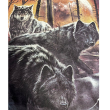 Load image into Gallery viewer, The Mountain Wolf Moon Purple Tie Dye T Shirt 3XL Made USA