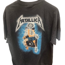 Load image into Gallery viewer, Vintage 1994 Metallica Ride The Lightning Band Tee XL Giant Tennessee River