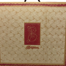 Load image into Gallery viewer, Brighton Straw Crossbody Bag Lime Green Woven Heart Charm w/ Box