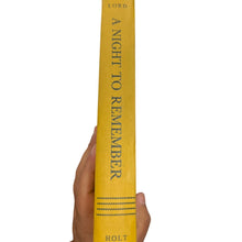 Load image into Gallery viewer, A Night to Remember Walter Lord 1955 First Edition HC Titanic History