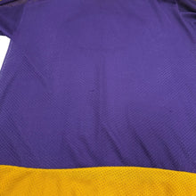 Load image into Gallery viewer, Vintage Bob McCarthy Crown Mesh Hockey Jersey Purple Gold Men’s Medium USA