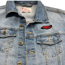 Load image into Gallery viewer, Stonewall Riots Pride Denim Jacket XS New York 1969 Lips Patch LGBTQ