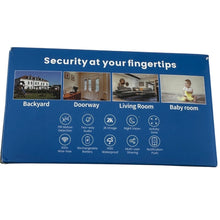 Load image into Gallery viewer, DE520 2-Pack 2K Wireless WiFi Security Cameras Rechargeable CloudEdge Open Box