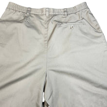 Load image into Gallery viewer, Karen Scott Sport Shorts Womens 12 Beige Khaki Elastic Waist 8” Inseam
