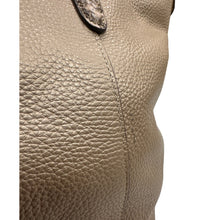 Load image into Gallery viewer, Coach Ava Tote F38878 Metallic Pebble Leather Snake Trim Zip Bag