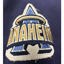 Load image into Gallery viewer, Vintage Anaheim Angels Majestic Jersey Youth L Fits Adult Small Pinstripe MLB