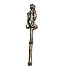 Load image into Gallery viewer, Godinger Silver Plated Cocktail Forks Set of 6 Asian Motif Appetizer Picks