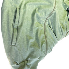Load image into Gallery viewer, Men's XXL Adaptive Dialysis Hoodie Arm Access Zip Chemo PICC IV Army Green